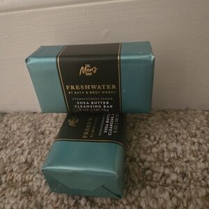 Bath & Body Works Freshwater Shea Butter Cleansing Bar Set Of 2